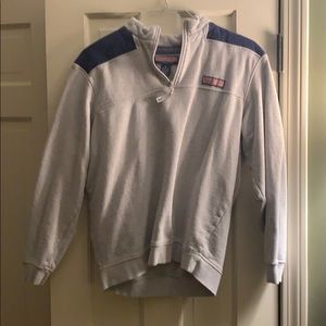Vineyard Vines Shepshirt Gray with Corduroy Top